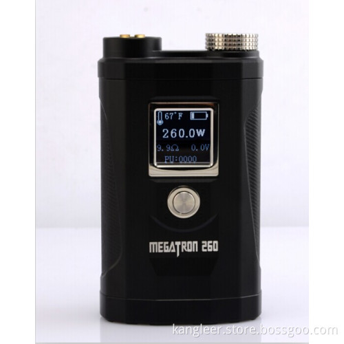 2015 Hot Selling Megatron 260W Mod with LED Screen and Cool Shape Megatron 260W